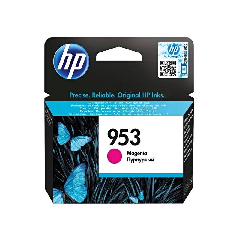 HP oryginalny ink / tusz F6U13AE, magenta, 700s, 10ml, HP 953, HP OJ Pro 8218,8710,8720,8740 - 1
