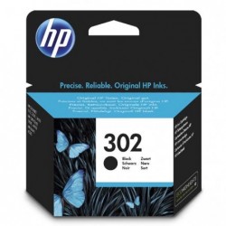 HP oryginalny ink / tusz F6U66AE, HP 302, black, 190s, 3.5ml, HP OJ 3830,3834,4650, DJ 2130,3630,1010, Envy 4520 - 1