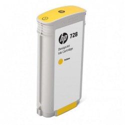 HP oryginalny ink / tusz F9J65A, HP 728, yellow, 130ml, HP DesignJet T730, DesignJet T830, DesignJet T830 MFP - 1
