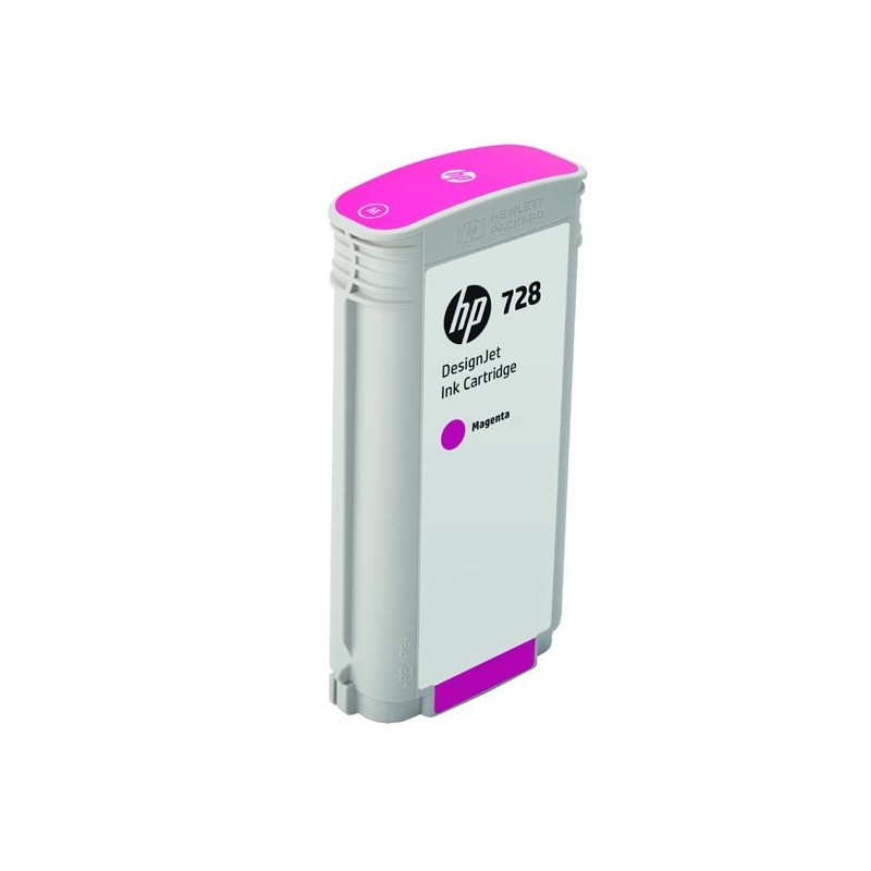 HP oryginalny ink / tusz F9J66A, HP 728, magenta, 130ml, HP DesignJet T730, DesignJet T830, DesignJet T830 MFP - 1