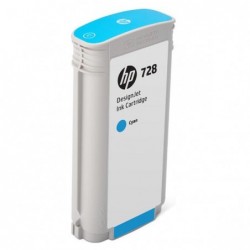 HP oryginalny ink / tusz F9J67A, HP 728, cyan, 130ml, HP DesignJet T730, DesignJet T830, DesignJet T830 MFP - 1