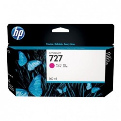 HP oryginalny ink / tusz F9J77A, HP 727, magenta, 300ml, HP DesignJet T1530, T2530, T930 - 1