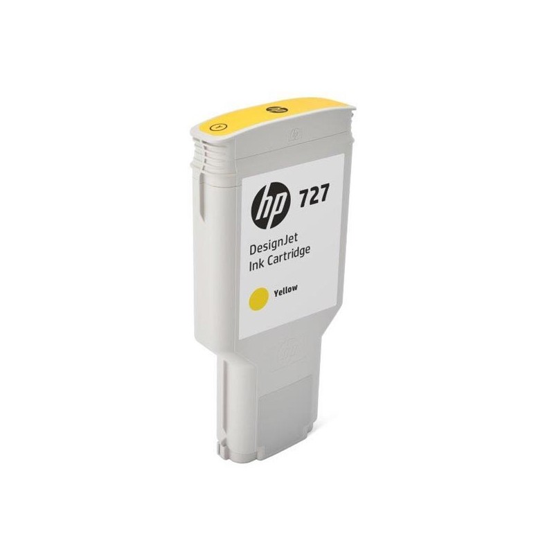 HP oryginalny ink / tusz F9J78A, HP 727, yellow, 300ml, HP DesignJet T1530,T2530,T930,T1500,T2500,T920 - 1