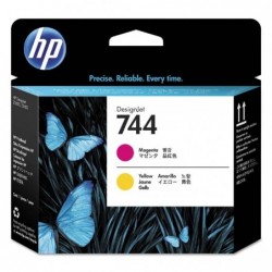 HP oryginalny głowica drukująca F9J87A, HP 744, magenta/yellow, HP DesignJet Z5600, DesignJet HD Pro MFP - 1