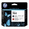 HP oryginalny głowica drukująca F9J88A, HP 744, matte black/chromatic red, HP DesignJet Z5600, DesignJet HD Pro MFP - 1