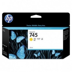 HP oryginalny ink / tusz F9J96A, HP 745, yellow, 130ml, HP DesignJet HD Pro MFP, DesignJet Z2600, Z5600 - 1