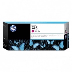 HP oryginalny ink / tusz F9K01A, HP 745, magenta, 300ml, HP DesignJet HD Pro MFP, DesignJet Z2600, Z5600 - 1