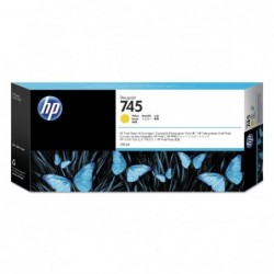 HP oryginalny ink / tusz F9K02A, HP 745, yellow, 300ml, HP DesignJet HD Pro MFP, DesignJet Z2600, Z5600 - 1