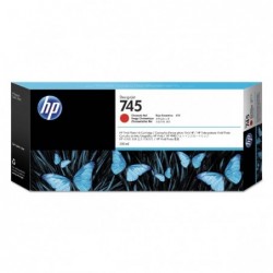 HP oryginalny ink / tusz F9K06A, HP 745, chromatic red, 300ml, HP DesignJet HD Pro MFP, DesignJet Z2600, Z5600 - 1