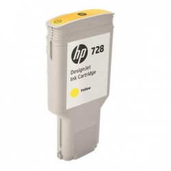 HP oryginalny ink / tusz F9K15A, HP 728, yellow, 300ml, HP DesignJet T730, T830 - 1