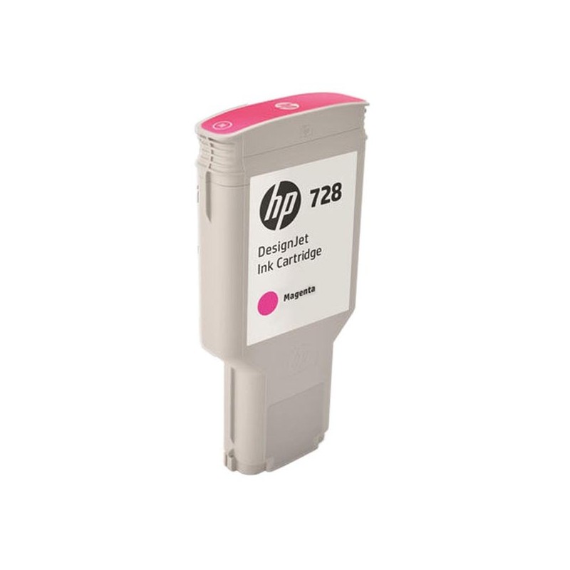HP oryginalny ink / tusz F9K16A, HP 728, magenta, 300ml, HP DesignJet T730, T830 - 1