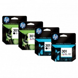 HP oryginalny ink / tusz CH561EE, HP 301, black, 190s, HP Deskjet 1000, 1050, 2050, 3000, 3050 - 2