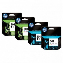 HP oryginalny ink / tusz CH563EE, HP 301XL, black, 480s, HP HP Deskjet 1000, 1050, 2050, 3000, 3050 - 2