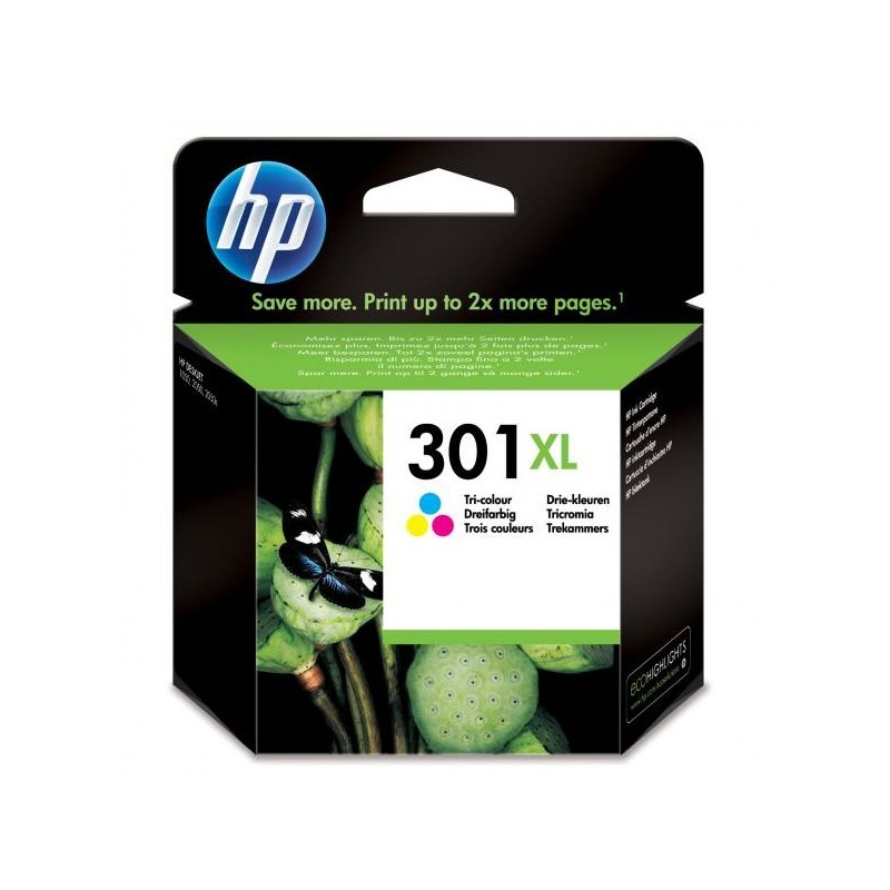 HP oryginalny ink / tusz CH564EE, HP 301XL, color, 330s, HP HP Deskjet 1000, 1050, 2050, 3000, 3050 - 1