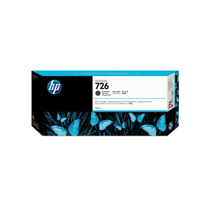 HP oryginalny ink / tusz CH575A, HP 726, matte black, 300ml, HP HP DesignJet T1200 - 1