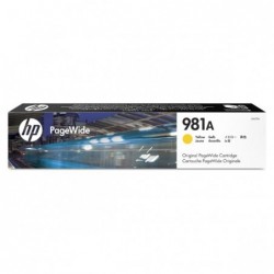 HP oryginalny ink / tusz J3M70A, HP 981A, yellow, 6000s, 70ml, HP PageWide Enterprise Color 556, MFP 586 - 1