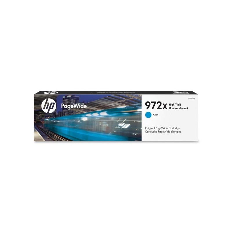 HP oryginalny ink / tusz L0R09A, HP 981X, cyan, 10000s, 116ml, high capacity, HP PageWide MFP E58650, 556, Flow 586 - 1