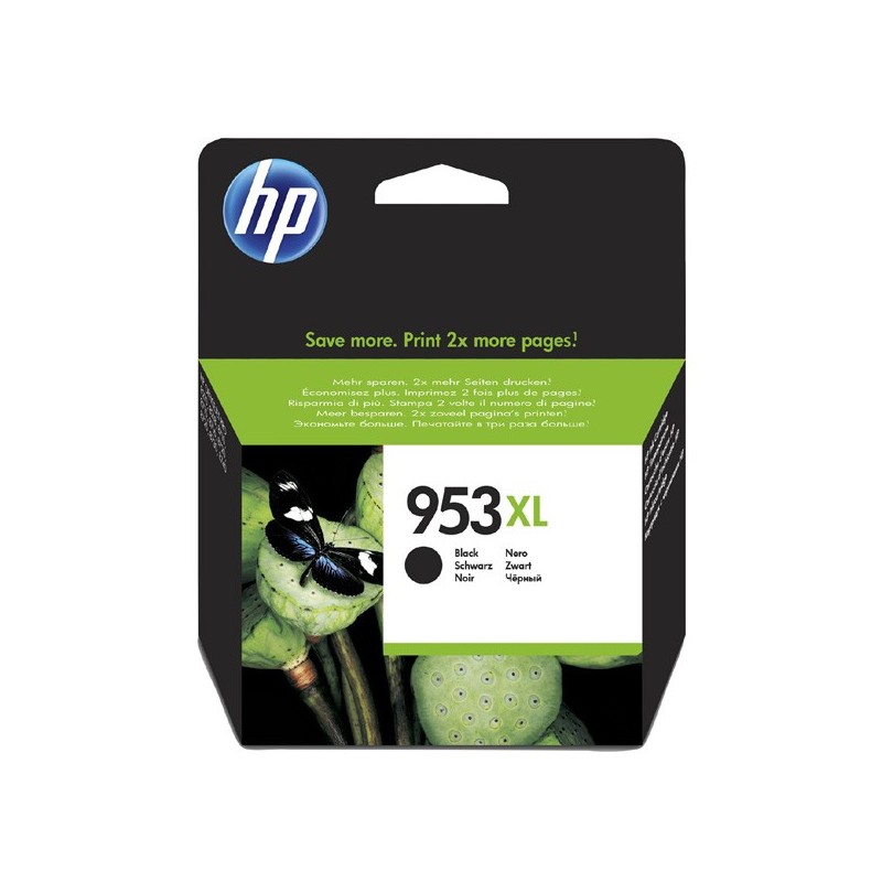 HP oryginalny ink / tusz L0S70AE, HP 953XL, black, 2000s, 42.5ml, high capacity, HP OfficeJet Pro 8218,8710,8720,8730,8740 - 1