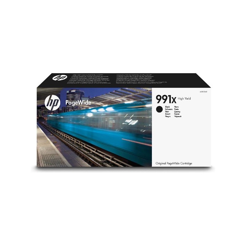 HP oryginalny ink / tusz M0K02AE, HP 991X, black, 20000s, 375ml, HP HP PageWide Pro 750dw, MFP 772dn, MFP 777z - 1