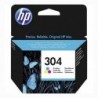 HP oryginalny ink / tusz N9K05AE, HP 304, Tri-color, 100s, HP DeskJet 2620,2630,2632,2633,3720,3730,3732,3735 - 1