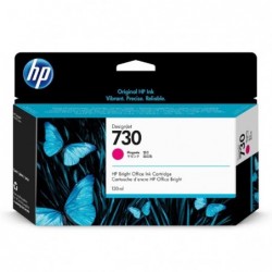 HP oryginalny ink / tusz P2V63A, HP 730, magenta, 130ml, HP HP DESIGNJET T1600 SERIES,1700 SERIES,2600 SERIES - 1