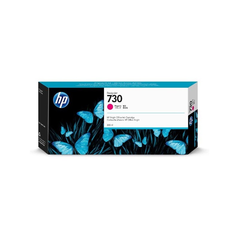 HP oryginalny ink / tusz P2V69A, HP 730, magenta, 300ml, HP HP DesignJet T1700 44 printer series, T1700dr 44 - 1