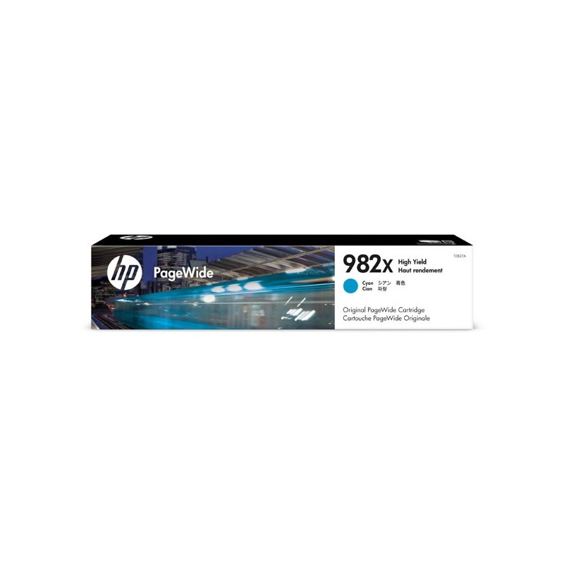 HP oryginalny ink / tusz T0B27A, HP 982X, cyan, 16000s, high capacity, HP PageWide Enterprise Color 765, 780, 785 - 1