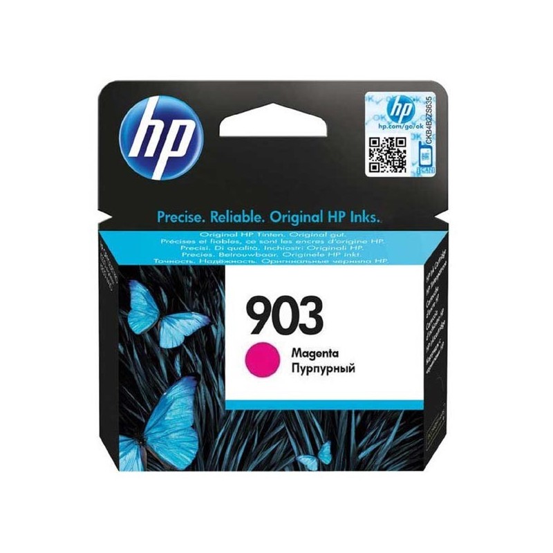 HP oryginalny ink / tusz T6L91AE, HP 903, magenta, 315s, 4ml, HP Officejet 6962,Pro 6960,6961,6963,6964,6965,6966 - 1