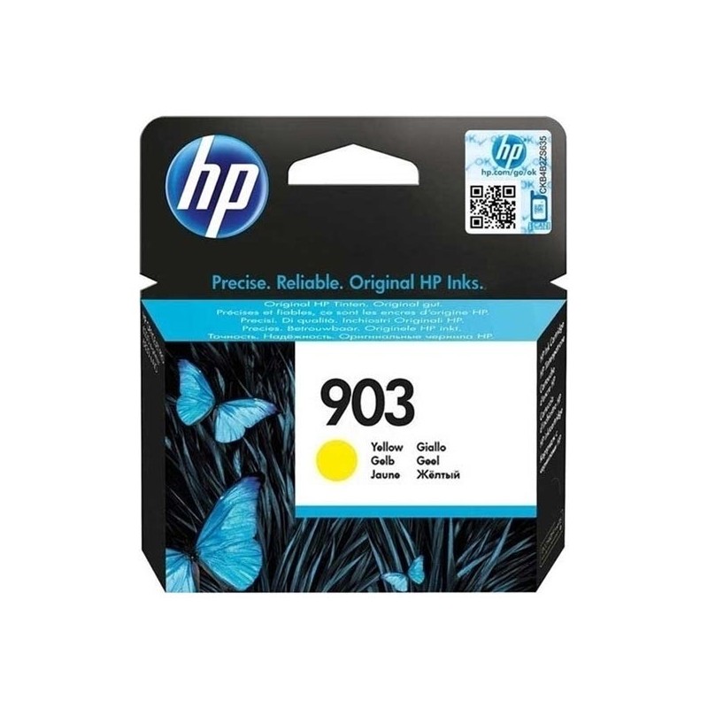 HP oryginalny ink / tusz T6L95AE, HP 903, yellow, 315s, 4ml, HP Officejet 6962,Pro 6960,6961,6963,6964,6965,6966 - 1