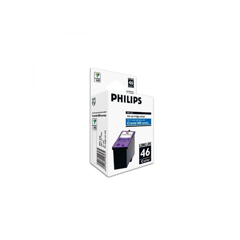 Philips oryginalny ink / tusz PFA 546, color, 1000s, high capacity, Philips Crystal 650, 660, 665, 680 - 1
