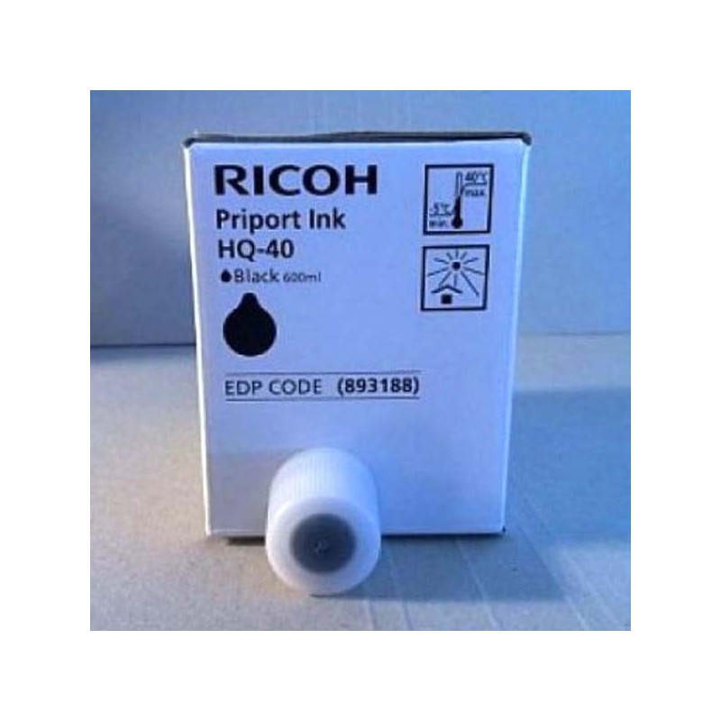Ricoh oryginalny ink / tusz 817225, black, 600 Ricoh JP4500, JP4550 - 1