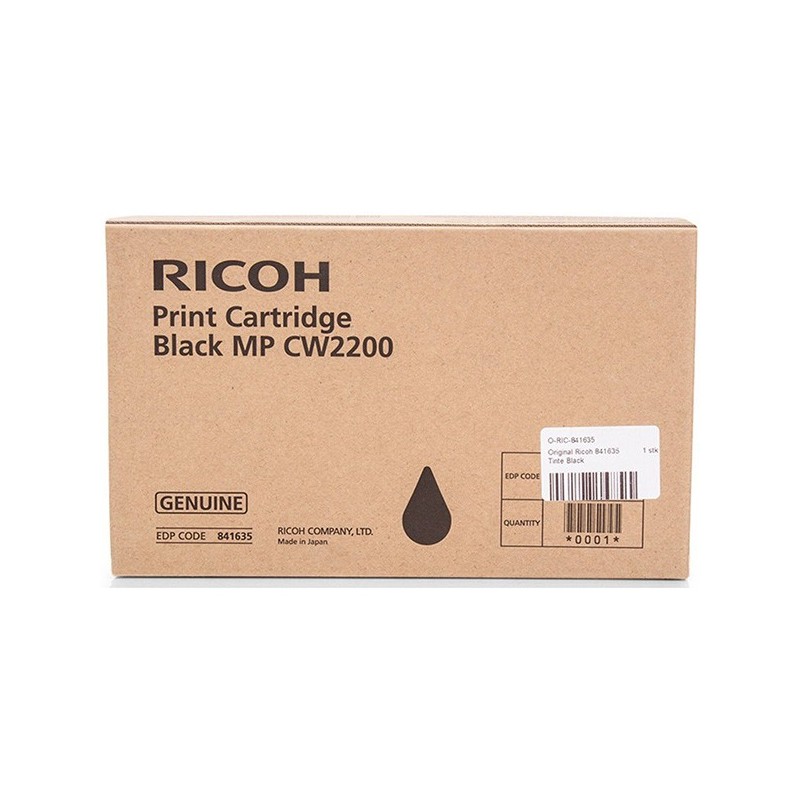 Ricoh oryginalny ink / tusz 841635, black, Ricoh MP CW2200SP, MP CW2201 - 1