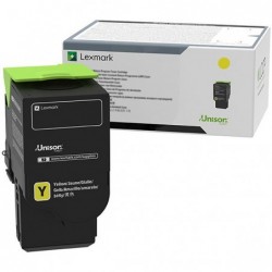 Lexmark oryginalny toner C240X40, yellow, 3500s, extra duża pojemność, Lexmark C2425dw,MC2425adw, O - 1