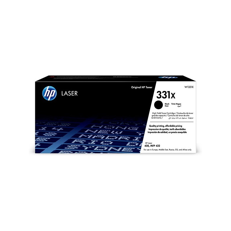 HP oryginalny toner W1331X, black, HP 331X, high capacity, HP - 1