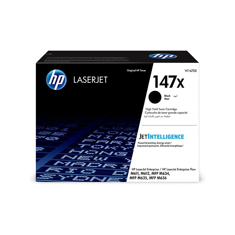 HP oryginalny toner W1470X, black, HP 147X, HP - 1