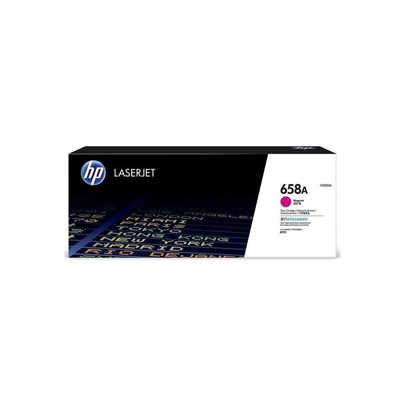 HP oryginalny toner W2003A, magenta, 6000s, HP 658A, HP Color LaserJet Enterprise M751 Series, O - 1