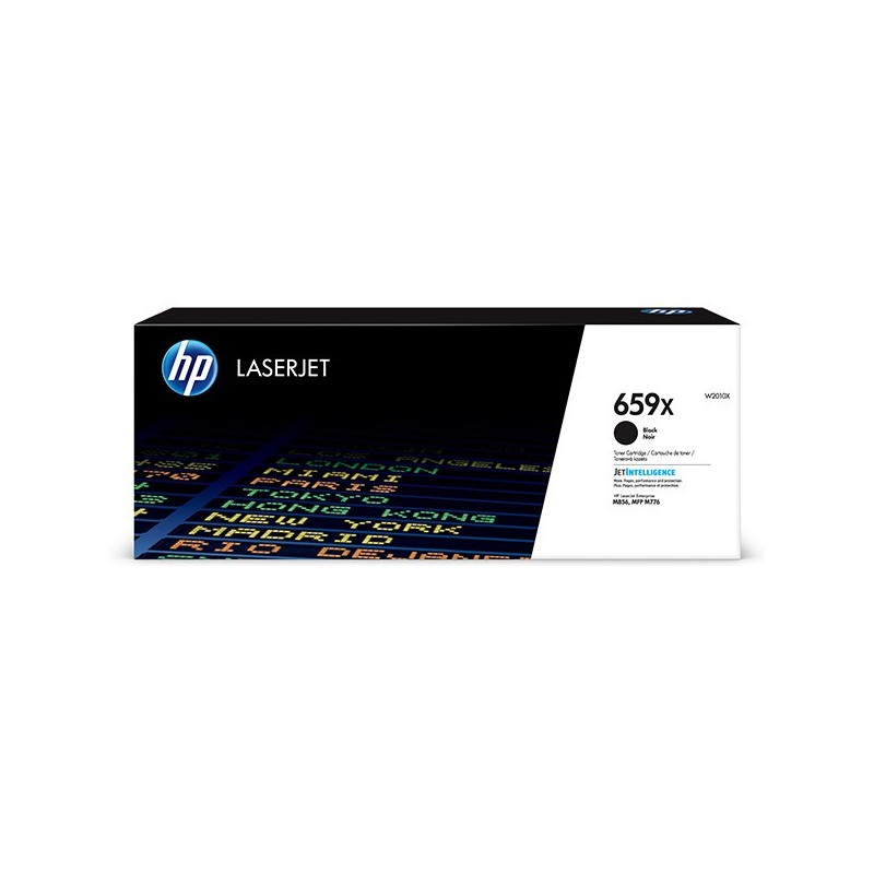 HP oryginalny toner W2010X, black, 34000s, HP 659X, high capacity, HP Color LaserJet Enterprise M856dn,M856x,LaserJet En - 1