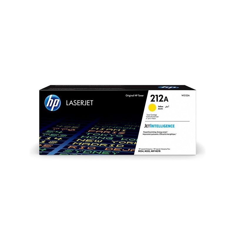 HP oryginalny toner W2122A, yellow, 4500s, HP 212A, HP Color LaserJet Enterprise M554dn,M555dn,M555x, O - 1
