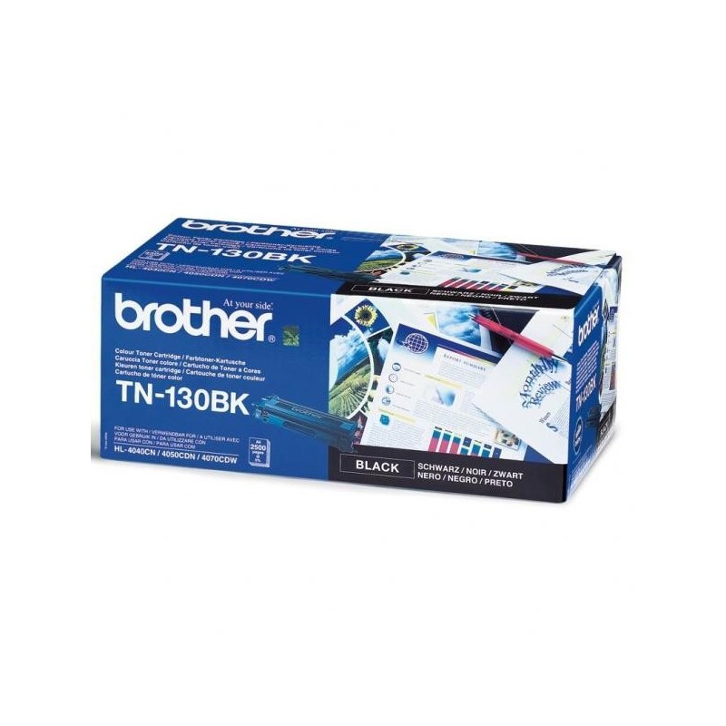 Brother oryginalny toner TN130BK, black, 2500s, Brother HL-4040CN, 4050CDN, DCP-9040CN, 9045CDN, MFC-9440C, O - 1