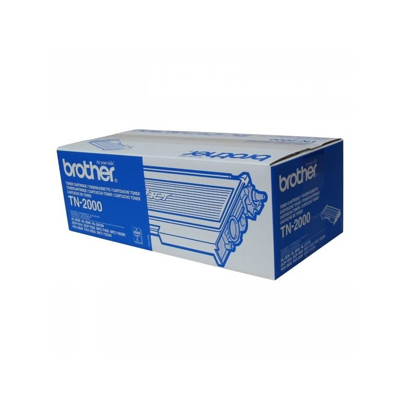 Brother oryginalny toner TN2000, black, 2500s, Brother HL-20x0, MF-7420, O - 1
