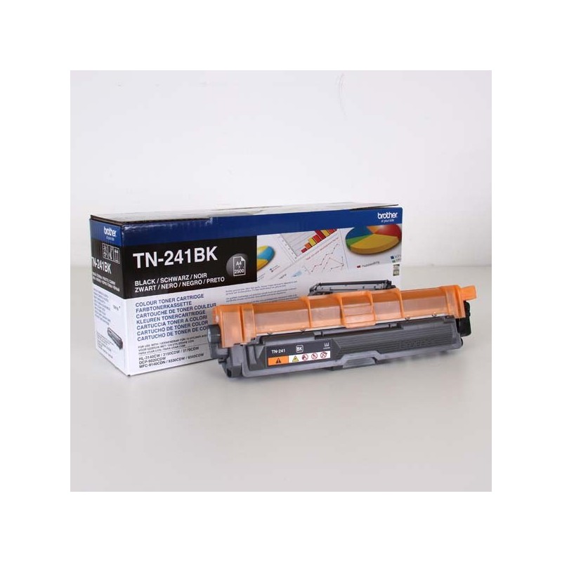 Brother oryginalny toner TN241BK, black, 2500s, Brother HL-3140CW, 3170CW, O - 1