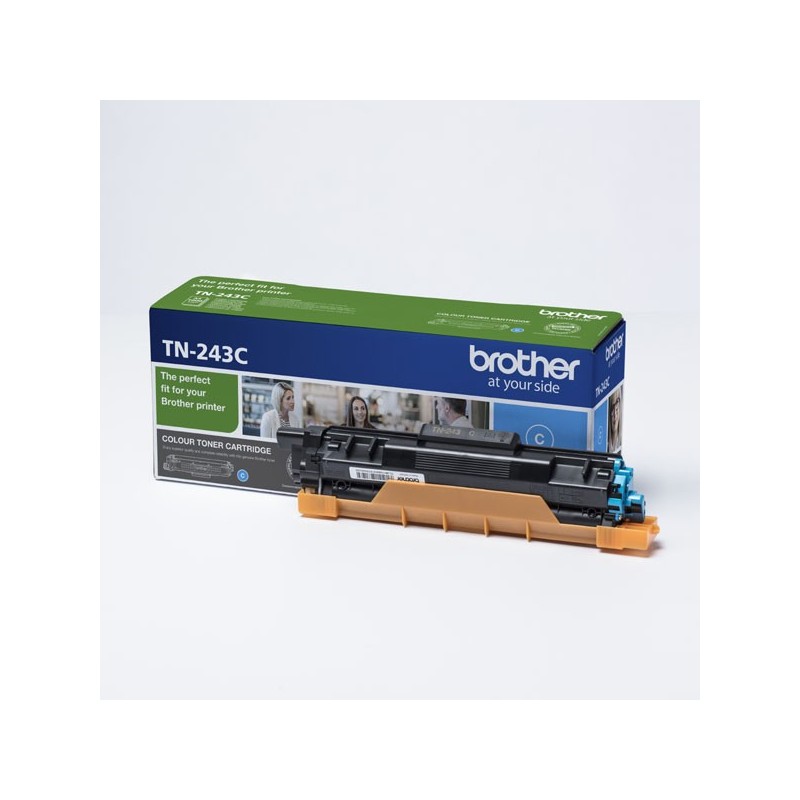 Brother oryginalny toner TN243C, cyan, 1000s, Brother DCP-L3500, MFC-L3730, MFC-L3740, MFC-L3750, O - 1