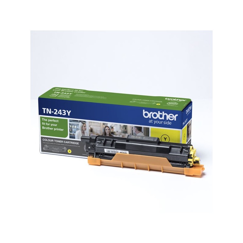Brother oryginalny toner TN243Y, yellow, 1000s, Brother DCP-L3500, MFC-L3730, MFC-L3740, MFC-L3750, O - 1