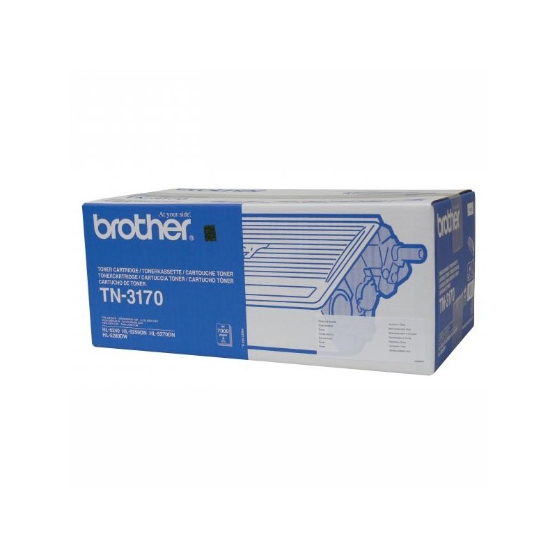 Brother oryginalny toner TN3170, black, 7000s, Brother HL-5240, 5250DN, 5270DN, 5280DW, O - 1