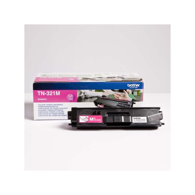 Brother oryginalny toner TN-321M, magenta, 1500s, Brother HL-L8350CDW,HL-L9200CDWT, O - 1