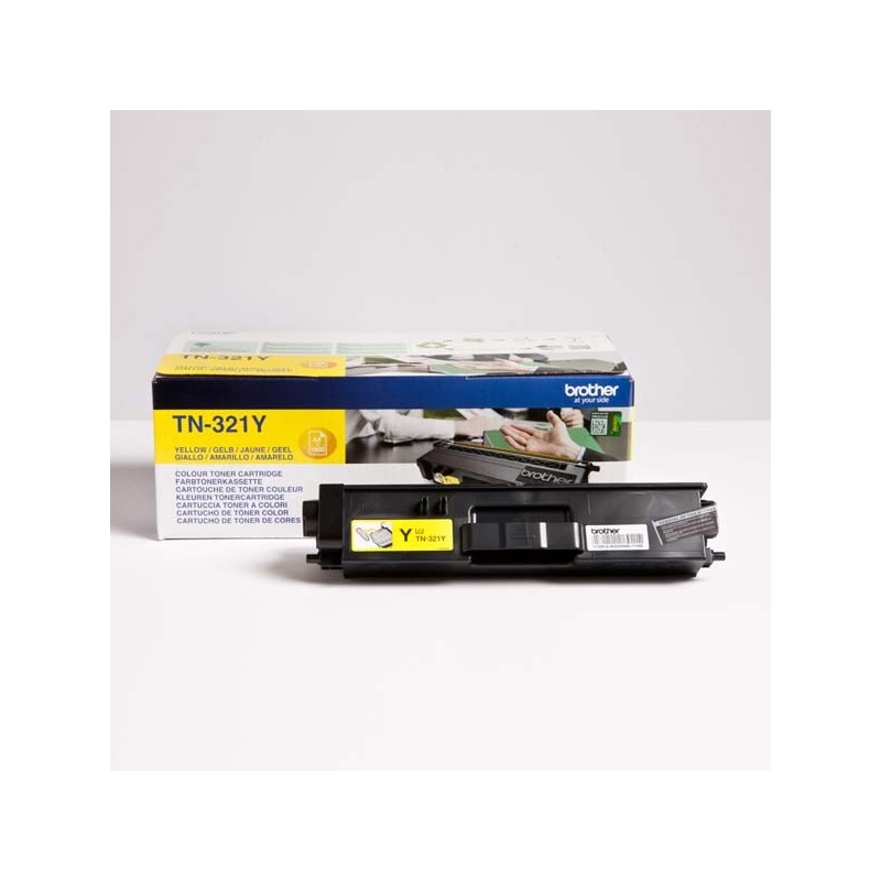 Brother oryginalny toner TN-321Y, yellow, 1500s, Brother HL-L8350CDW,HL-L9200CDWT, O - 1