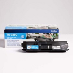 Brother oryginalny toner TN-326C, cyan, 3500s, Brother HL-L8350CDW, DCP-L8400CDN, O - 1