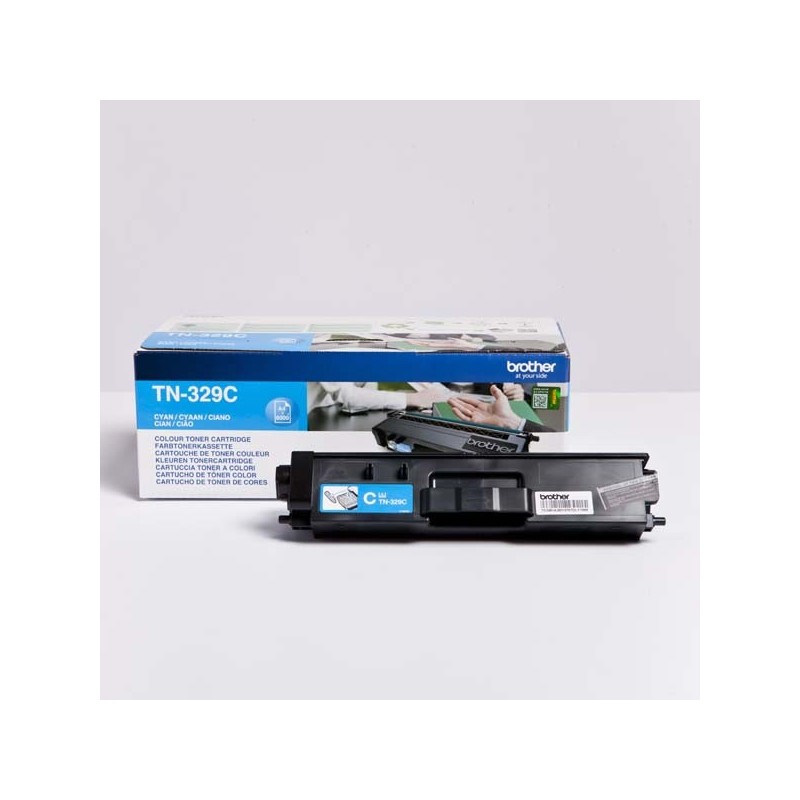 Brother oryginalny toner TN-329C, cyan, 6000s, Brother HL-L8350CDW,HL-L9200CDWT, O - 1