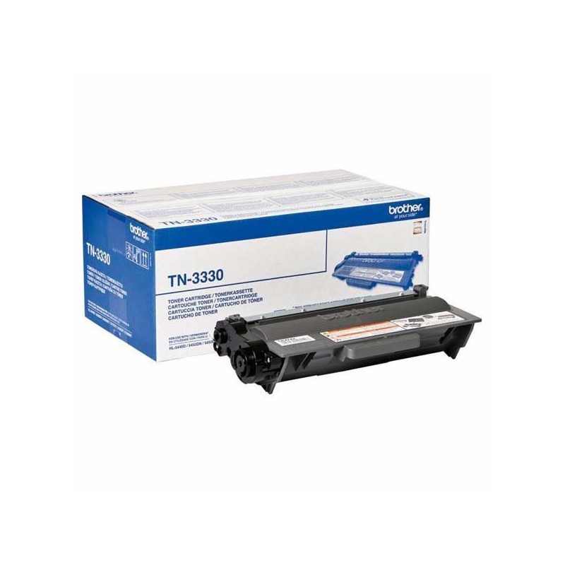 Brother oryginalny toner TN3330, black, 3000s, Brother HL-5440D, HL-5450DN, HL-5470DW, HL-6180, O - 1