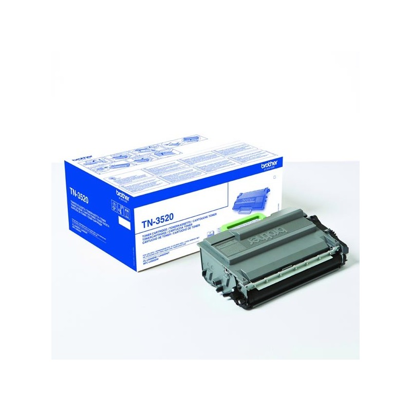 Brother oryginalny toner TN3520, black, 20000s, Brother HL-L6400DW, O - 1